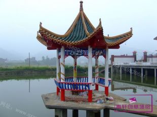 韶山孝賢亭古建筑壁畫(huà)
