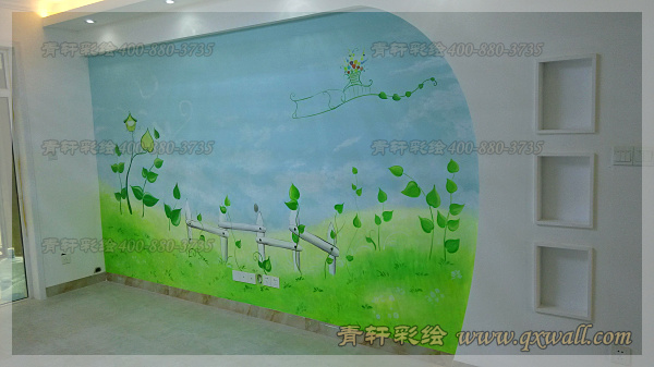 電視機(jī)背景墻繪